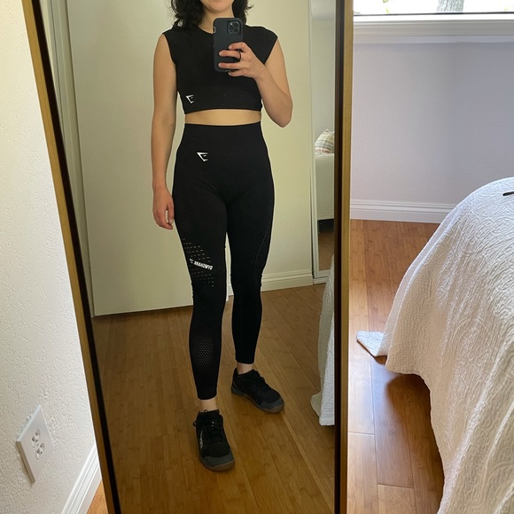 Gymshark Pants - GymShark Flawless Knit Tights